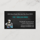 Pet Grooming Salon 名刺 (裏面)