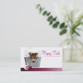 Pet Grooming Salon Business card 名刺 (スタンド正面)