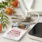 PET ICE Safetyアラート連絡の写真 キーホルダー (正面右)