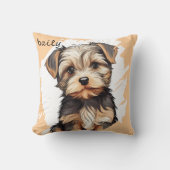 Pet Loss Memorial Pillow for Dog クッション (正面)