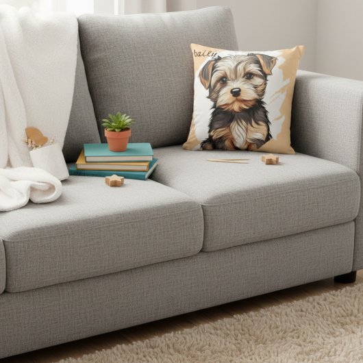 Pet Loss Memorial Pillow for Dog クッション