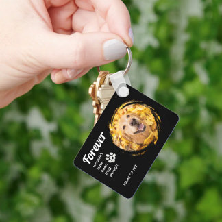 PET LOSS your photo and name キーホルダー