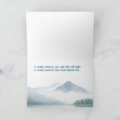 PET LOSS your photo & name Memorial Card サンキューカード (内部)