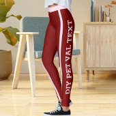 Pet Lover Cat Mom BFF Red Pink Valentine's Day DIY レギンス