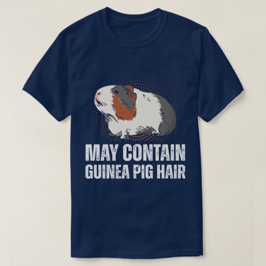 Pet Lover Cute Furry Potato May Contain Guinea Pig Tシャツ (デザイン正面)