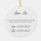 Pet Lovers Christmas Ornament | Dog & Cat  セラミックオーナメント (裏面)