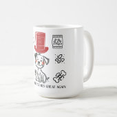 pet lovers coffee mug  コーヒーマグカップ (正面右)