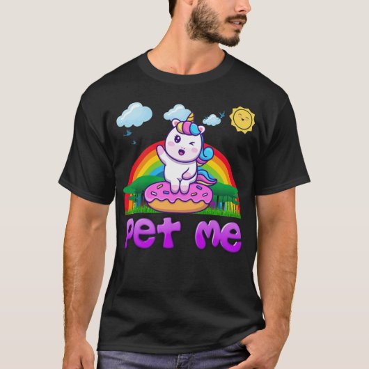 PET MEペストリー宇宙テーマ誕生日 Tシャツ (正面)