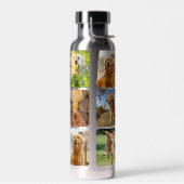 Pet Memorial Custom Photo Keepsake ウォーターボトル (左面)