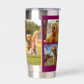 Pet Memorial Custom Photo Keepsake 保温保冷タンブラー (左面)