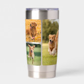Pet Memorial Custom Photo Keepsake 保温保冷タンブラー (正面)