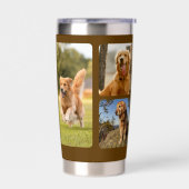 Pet Memorial Custom Photo Keepsake 保温保冷タンブラー (左面)