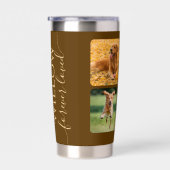 Pet Memorial Custom Photo Keepsake 保温保冷タンブラー (右面)