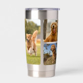 Pet Memorial Custom Photo Keepsake 保温保冷タンブラー (左面)