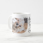 Pet Memorial Photo  コーヒーマグカップ (正面左)