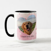 Pet Memorial Photo Coffee マグカップ (左)