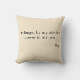 Pet Memorial Pillow – Forever in My Heart クッション