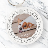 Pet Memorial Your 賛美 Lifeの写真モダン キーホルダー