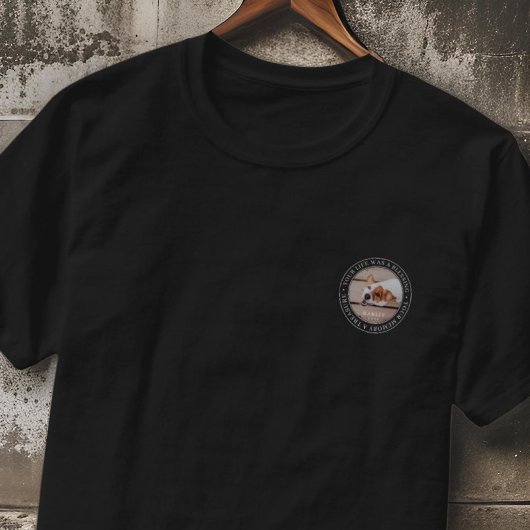 Pet Memorial Your 賛美 Lifeの写真モダン Tシャツ
