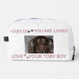 Pet Mom Heartfelt Photo Carryall ドップキット