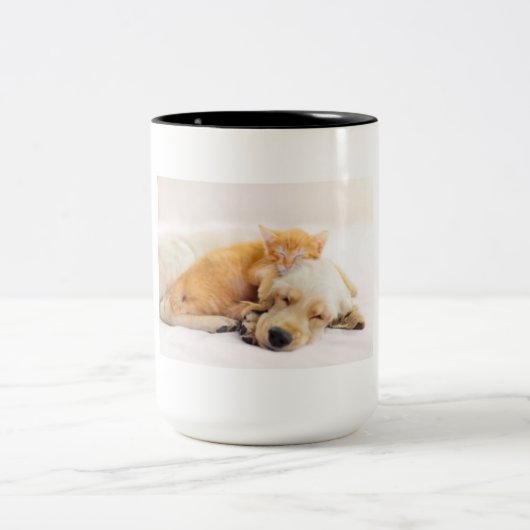 Pet Mug ツートーンマグカップ (中央)
