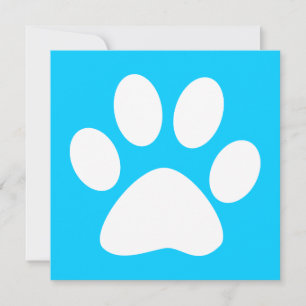 pet paw :カラーカスタマイズ 招待状
