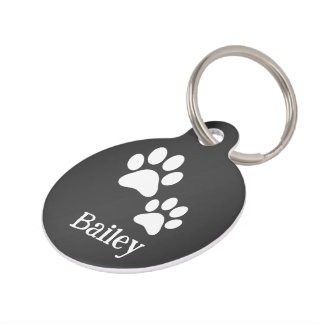 Pet Paw Simple (ベイリー) ペット ネームタグ