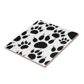 Pet Paws Dog and Cat Paw Prints Custom タイル (側面)