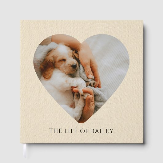 Pet Photo Album Book ゲストブック (正面)