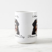 Pet Photo Bernese Mountain Dog Personalize モーフィングマグカップ (中央)