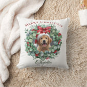 Pet Photo Christmas – Personalized Holiday Gift クッション (ブランケット)