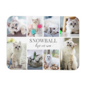 Pet Photo Collage マグネット (横)