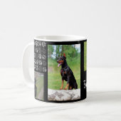 Pet Photo Gift Customize Personalize Dog Cat コーヒーマグカップ (正面左)