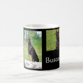 Pet Photo Gift Customize Personalize Dog Cat コーヒーマグカップ (中央)