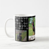 Pet Photo Gift Customize Personalize Dog Cat コーヒーマグカップ (左)