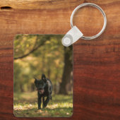 Pet Photo Keychain Custom Two Photo Double Sided キーホルダー (裏面)