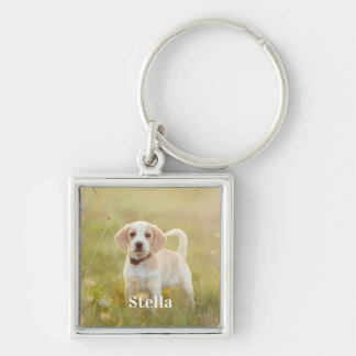 Pet Photo Keychain Personalized Pet Photo Dog Love キーホルダー