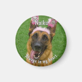 Pet Photo Memorial Magnet マグネット