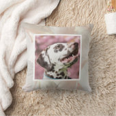 Pet photo - pearl colour  クッション (ブランケット)