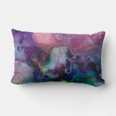 Pet Photo - purple paint ランバークッション (裏面)