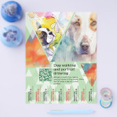 Pet Portrait Flyers  チラシ (シングル)