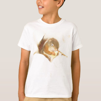 Pet red squirrel, Bluster, T-shirt Tシャツ