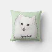 Pet Remembrance Throw Pillow クッション (正面)
