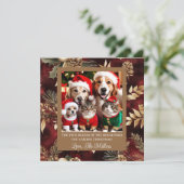 Pet Rulers of the House Burgundy金ゴールドと写真 シーズンカード (スタンド正面)