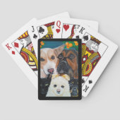 Pet Selfie Painting by Alfred Fox トランプ (裏面)