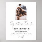 Pet Signature Drink with Photo  ポスター (正面)