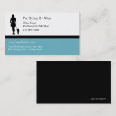 Pet Sitting名刺 名刺 (正面/裏面)