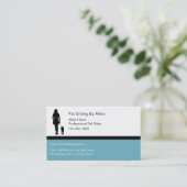 Pet Sitting名刺 名刺 (スタンド正面)