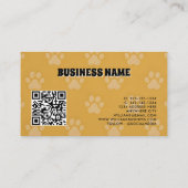 Pet Sitting Dog Walker  名刺 (裏面)