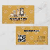 Pet Sitting Dog Walker  名刺 (正面/裏面)